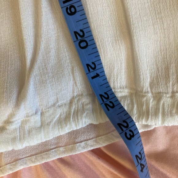 Sanctuary /Anthropology sheer tie bottom tank - Picture 6 of 16